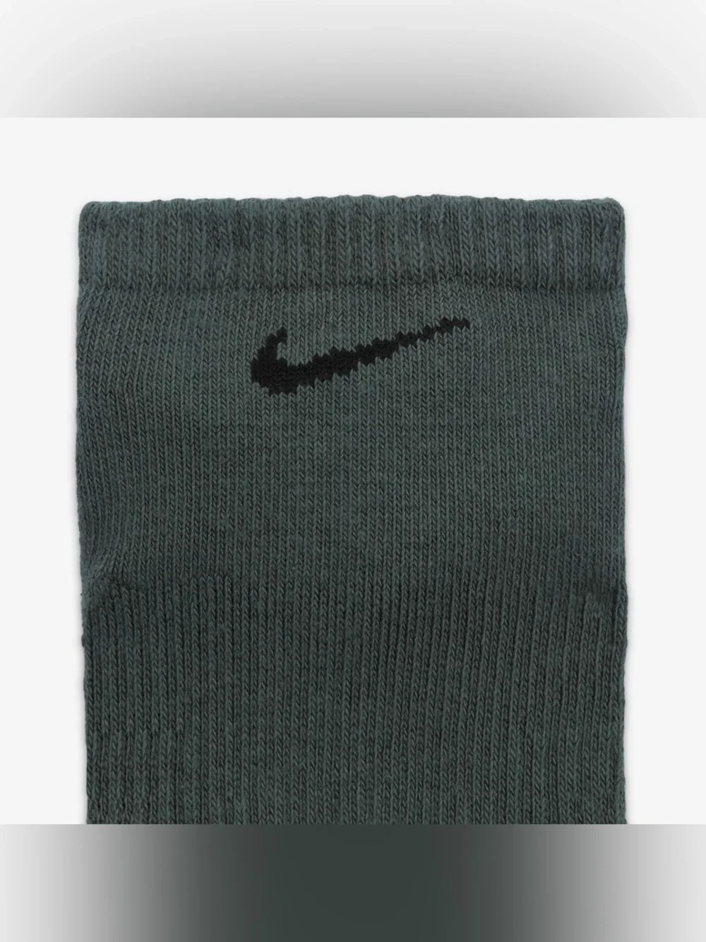 Nike dri-fit everyday plus cotton cushioned no show socks Green SX6889-935